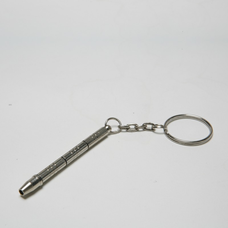 10x Schlüsselanhänger silber, 6941-606