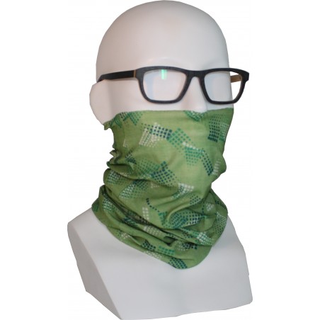 Multifunktionstuch Mundschutz | Bandana Herren Damen Schlauchschal Halstuch Gesichtsmaske Mund-Nasen-Schutz Maske Sonnenschutz Baumwolle Outdoor