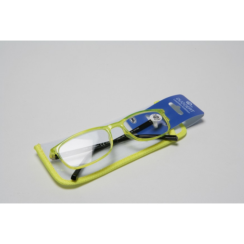 Lesehilfe LIGHTLINE einzeln, 6977-10 gelb +1,0 inkl. Täschchen