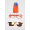 Lesehilfe CLIP-ME einzeln, 6973-11N neonorange +1,0 inkl. Filzetui + Sonnenclip