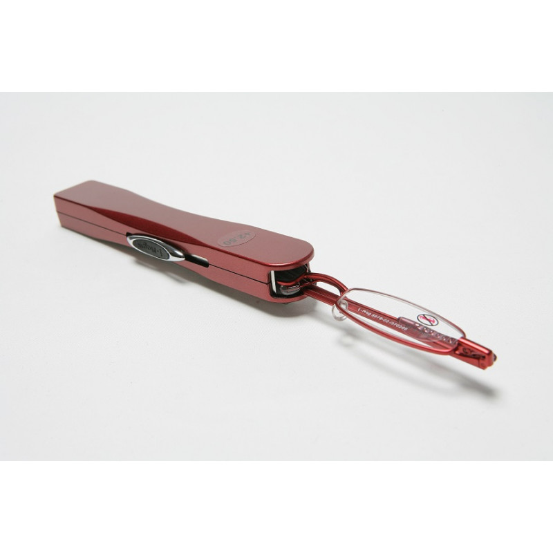 Lesehilfe I-MAG™ MINI einzeln, 6978 rot +1,0 inkl. Etui