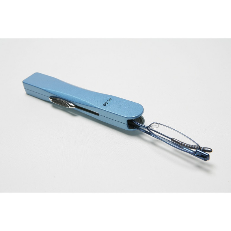 Lesehilfe I-MAG™ MINI einzeln, 6978 blau +2,0 inkl. Etui