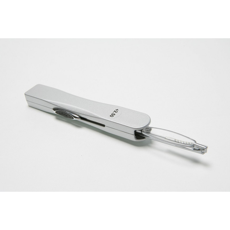 Lesehilfe I-MAG™ MINI einzeln, 6978 silber +1,5 inkl. Etui