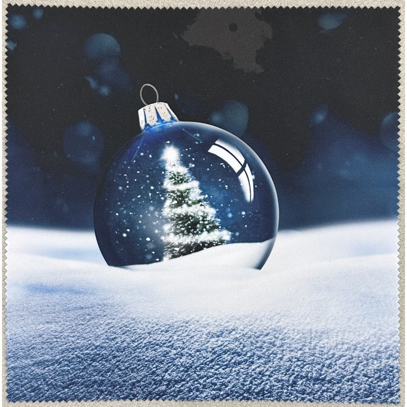 8120-163 Micro Design 129-XMAS Weihnachtskugel