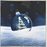 8120-163 Micro Design 129-XMAS Weihnachtskugel